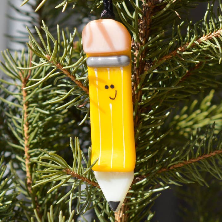 Ornement crayon pour enseignant for wholesale by Station pôle Nord inc.