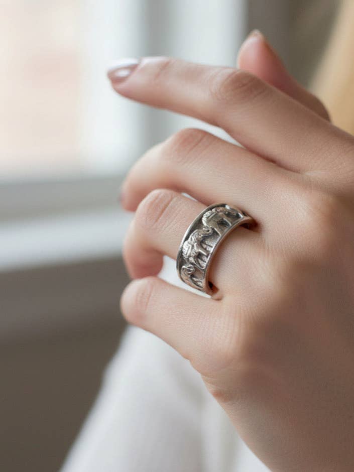 Elephant Parade Ring for wholesale by Negar Shams