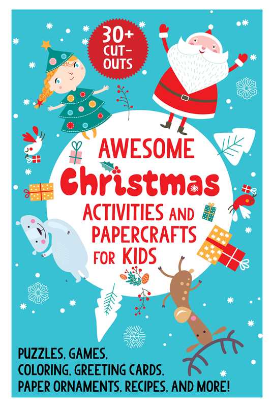 Simon & Schuster - Wholesale Coloring & Activity Book - Kids & Baby - Awesome Christmas Activities and Papercrafts for Kids by0