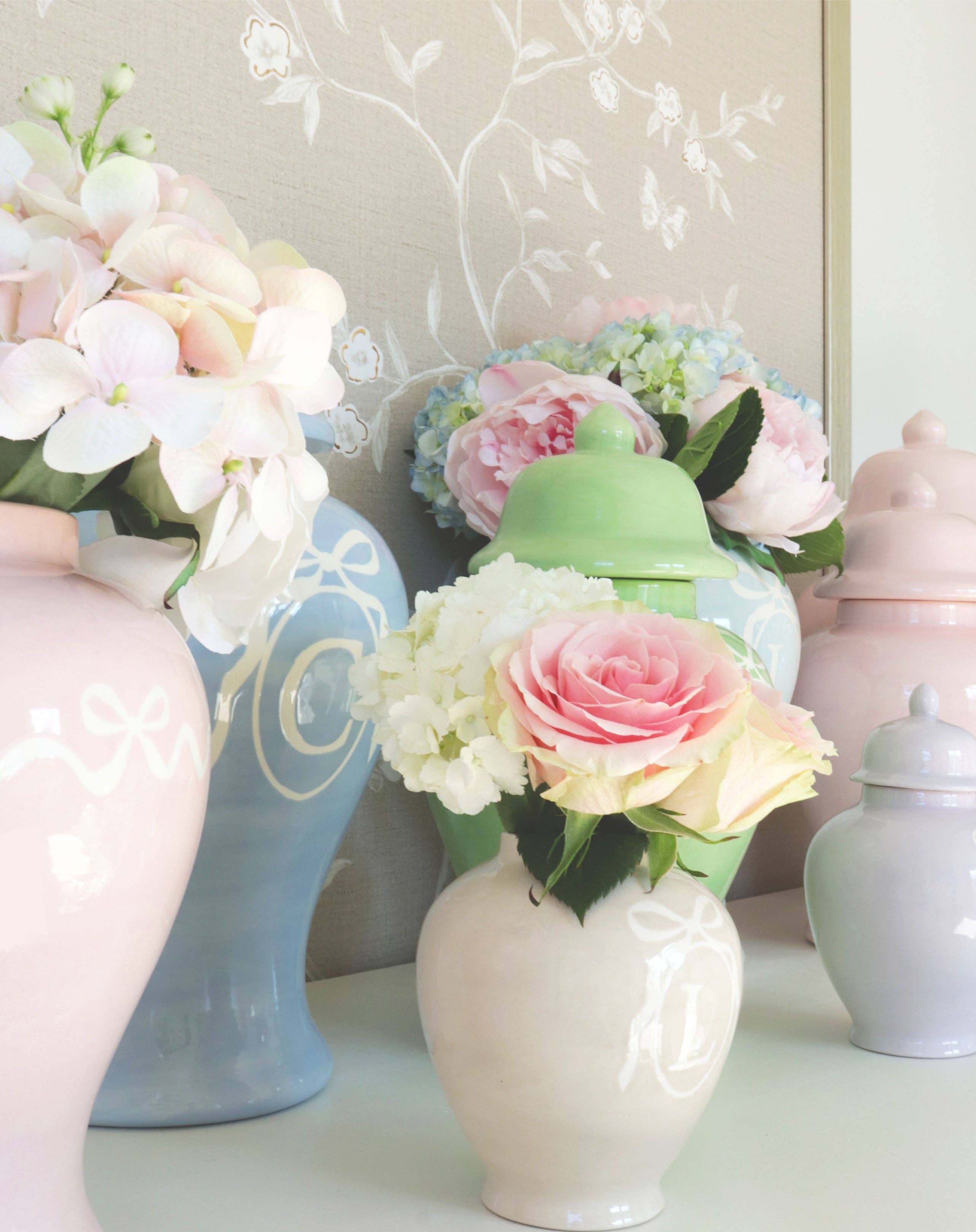 Lo Home | Ruby Clay – Jarra decorativa por atacado – Potes de gengibre verde de repolho4