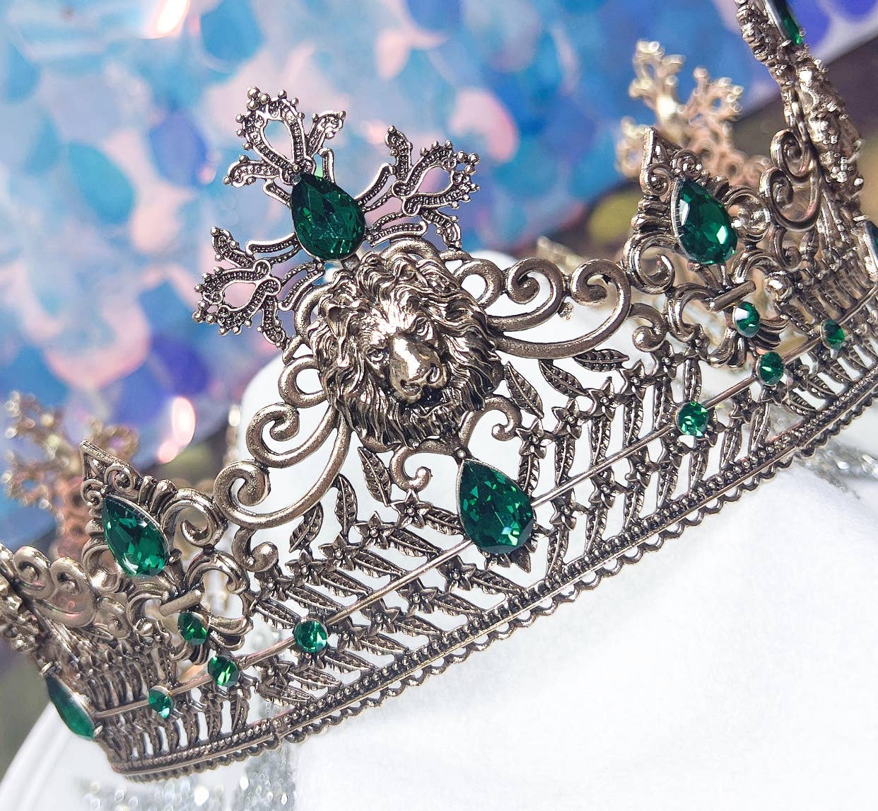 Happy Dream Gifts – wholesale Partyhatt/-krona – Royal King Crown för män, Prince Headpiece för bröllop, Prom2