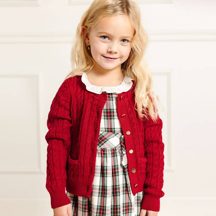 Classic Cable Organic Cardigan - Baby for wholesale on Faire1