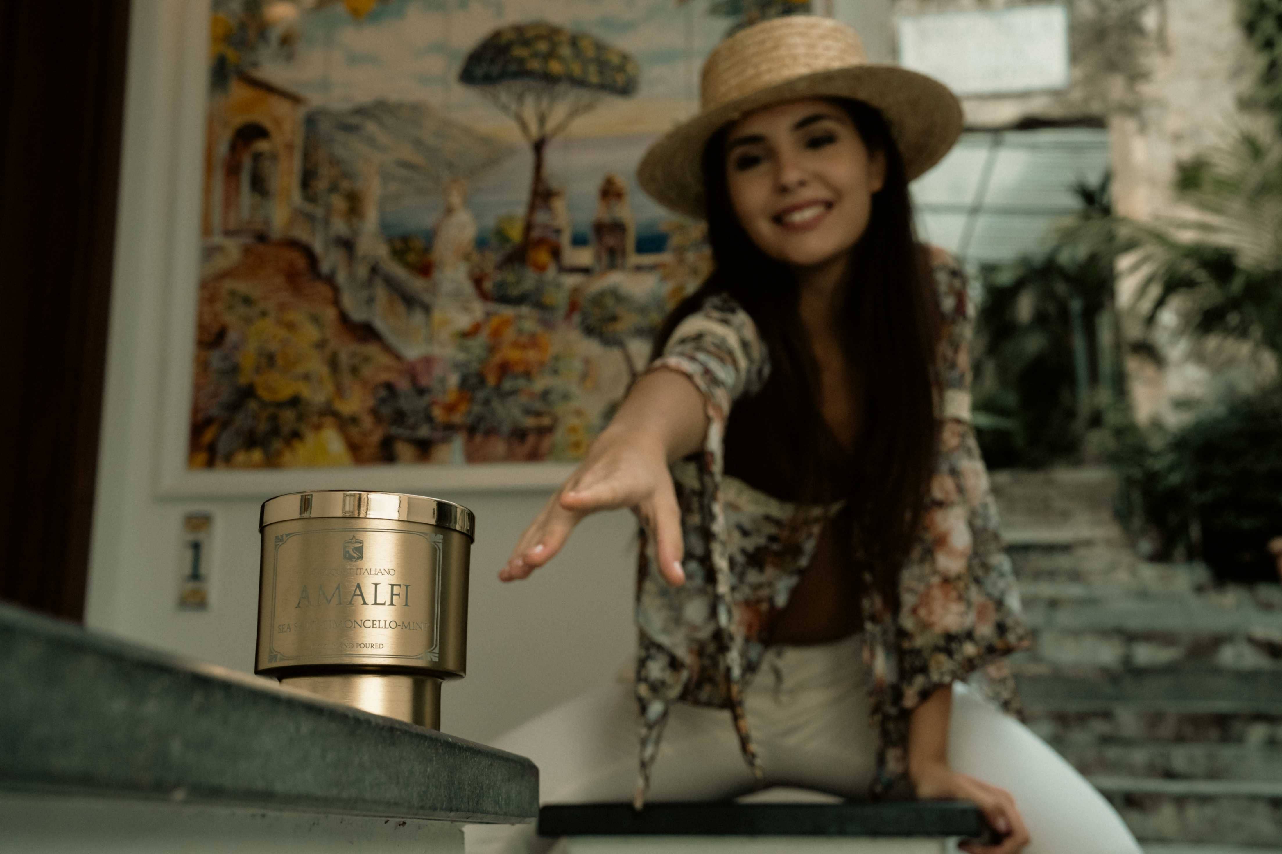 BouquetItaliano – wholesale Jar/filled candle – Amalfi Luxury Scented Candle – Italian Coastal Inspired55