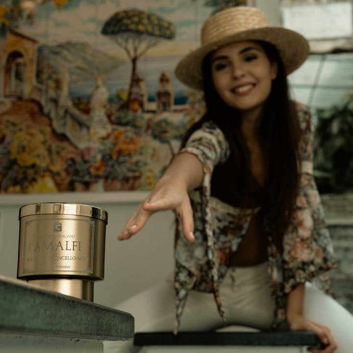 BouquetItaliano – wholesale Jar/filled candle – Amalfi Luxury Scented Candle – Italian Coastal Inspired55