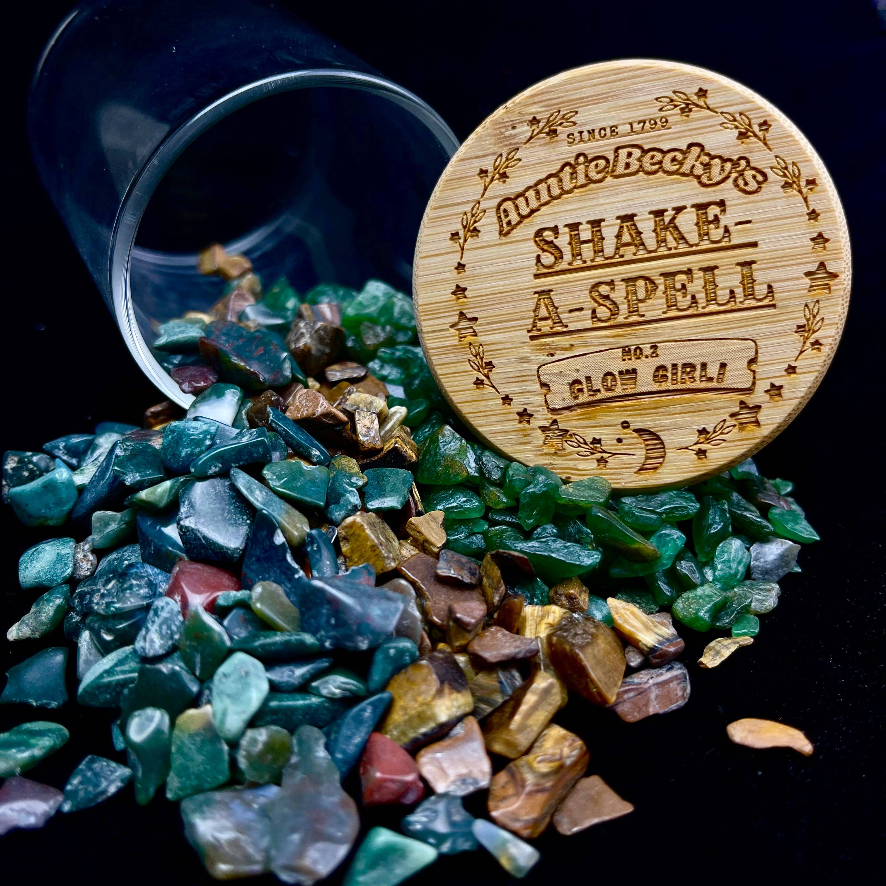 Pelham Grayson Rose - Wholesale Meditation Supplies - Shake-A-Spell Crystal Shake Jar1