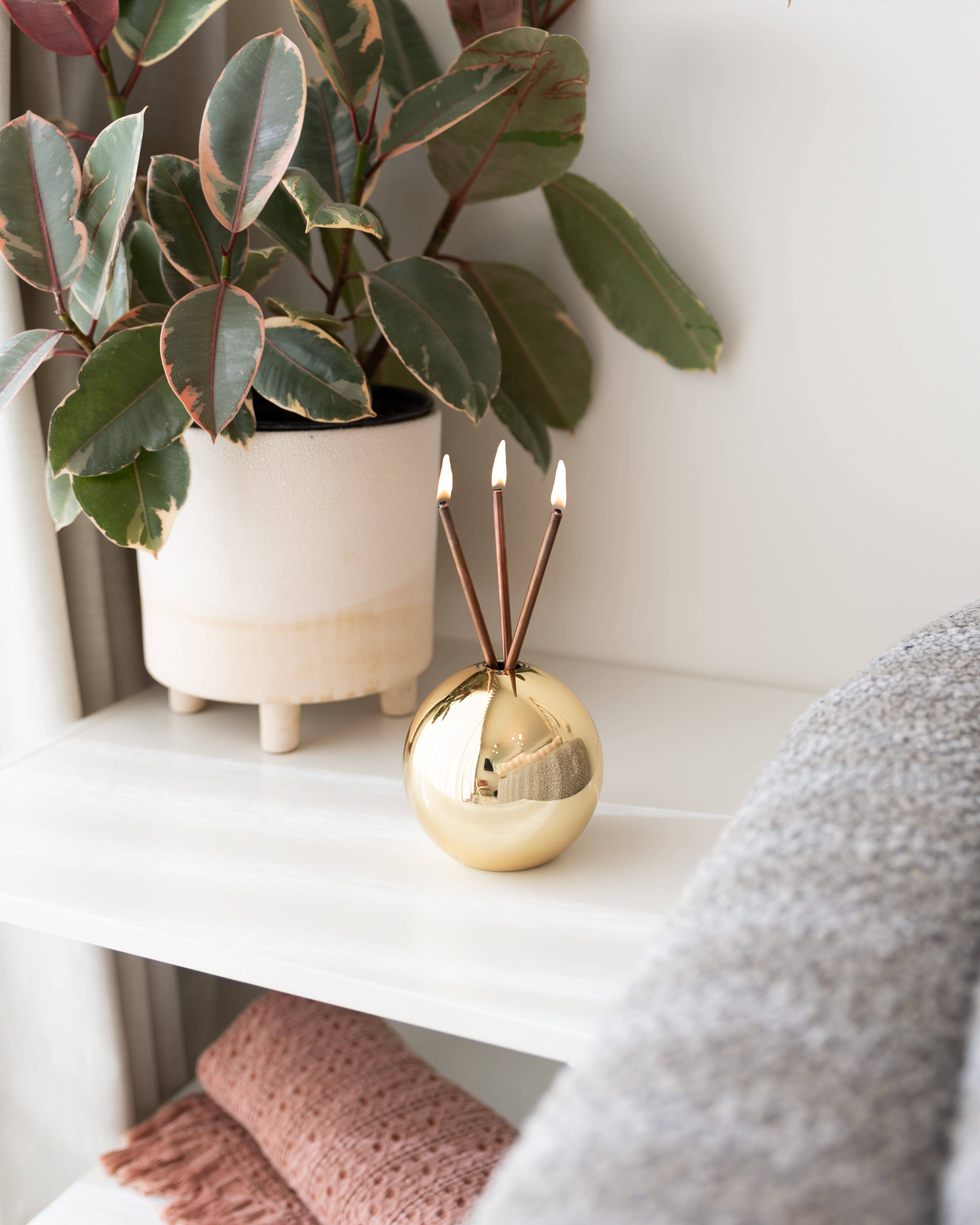 Everlasting Candle - Wholesale Vase - Neva Vase, Gold Metallic [Case of 6]7