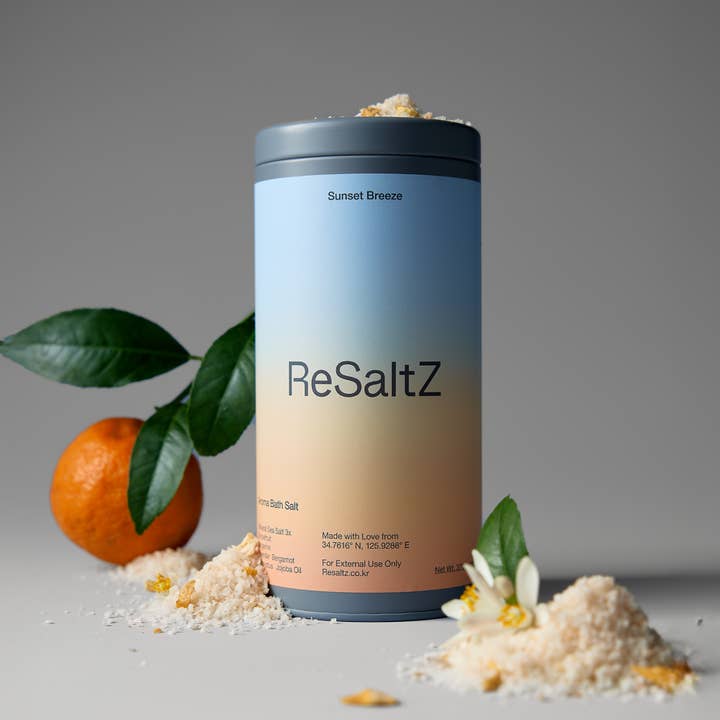 Aroma Bath Salt Sunset Breeze 370g for wholesale by ReSaltZ