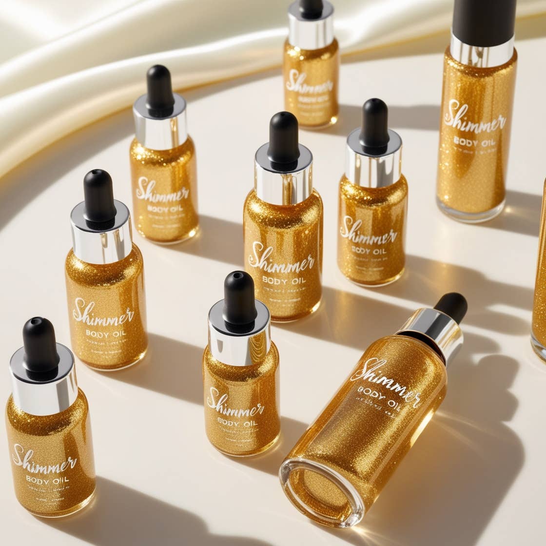 Beautique Goals – wholesale Bath/body oil – GLO Up Shimmer Body Oil2