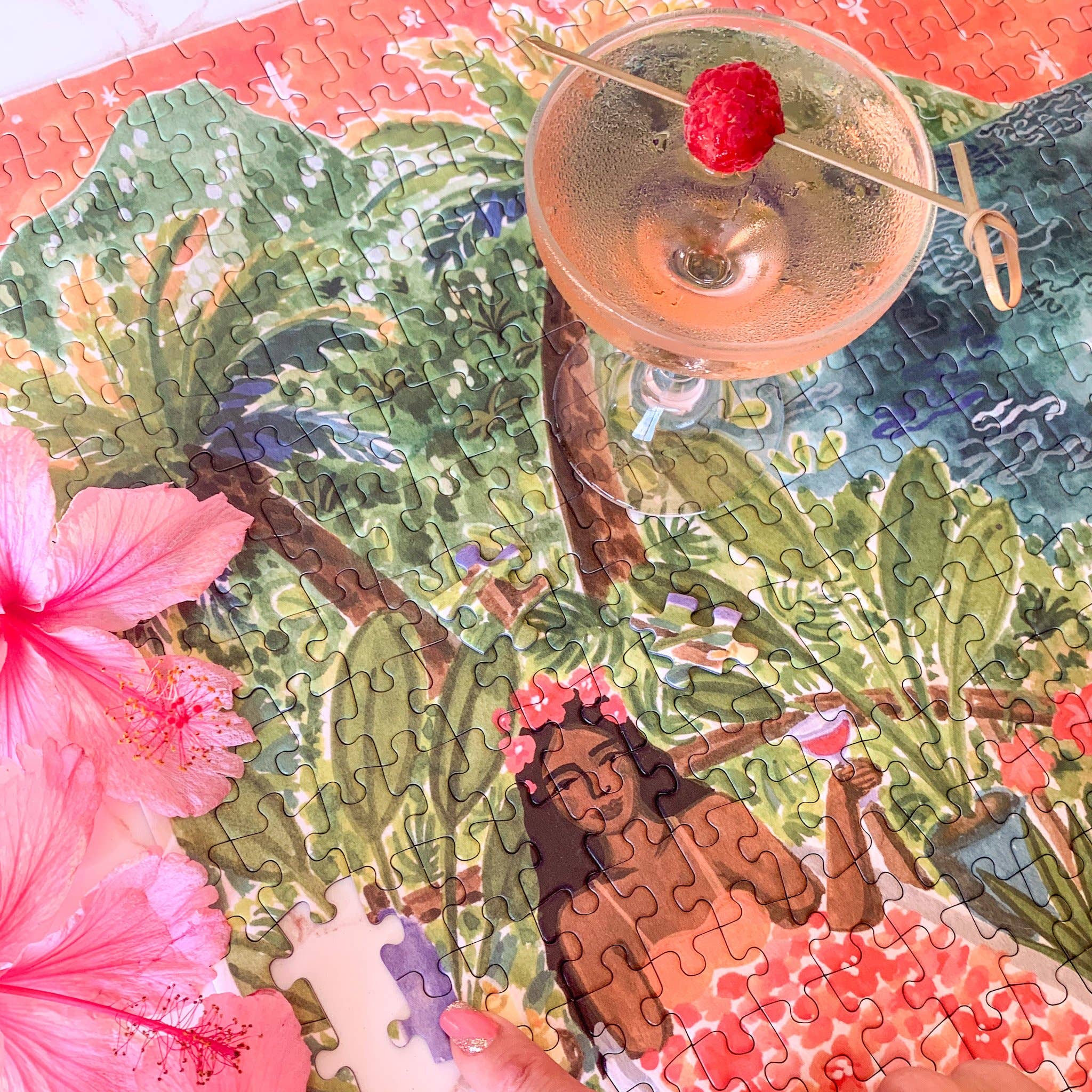 Surf Shack Puzzles - Wholesale Puzzle - Adult - Bliss Bath - 500 piece puzzle2