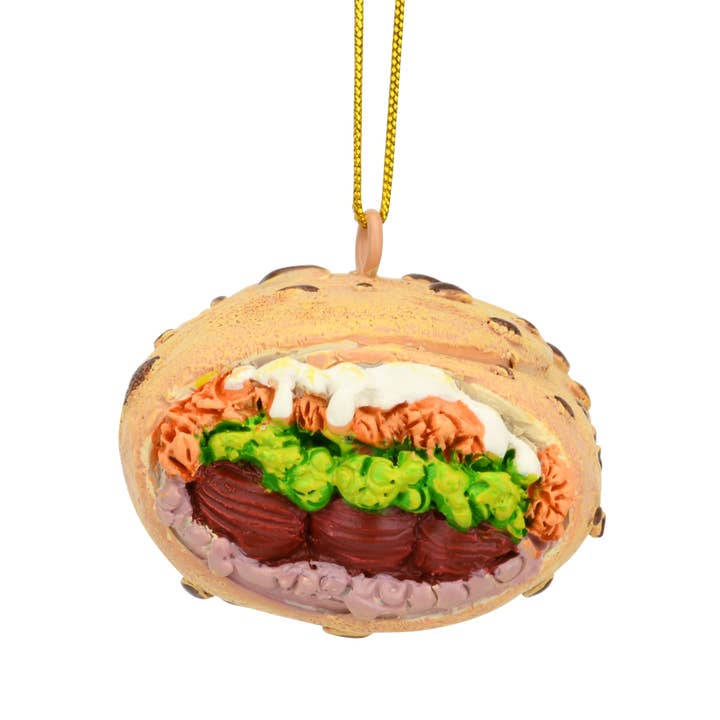 Tree Buddees - Vente Objets de décoration - Ornement de Noël Alimentaire Burrito Enveloppé dans du Papier d'Aluminium3