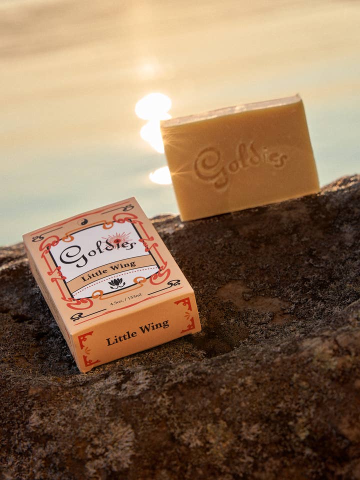 Little Wing Shampoo Bar | Frankincense | Rose Soap for wholesale by Goldie's Natural Beauty