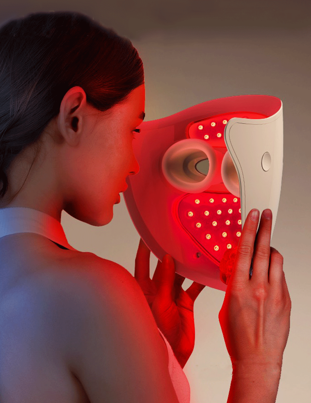 Hadaka Beauty - Vente Masque pour le visage - MASQUE de luminothérapie LED pour le visage1