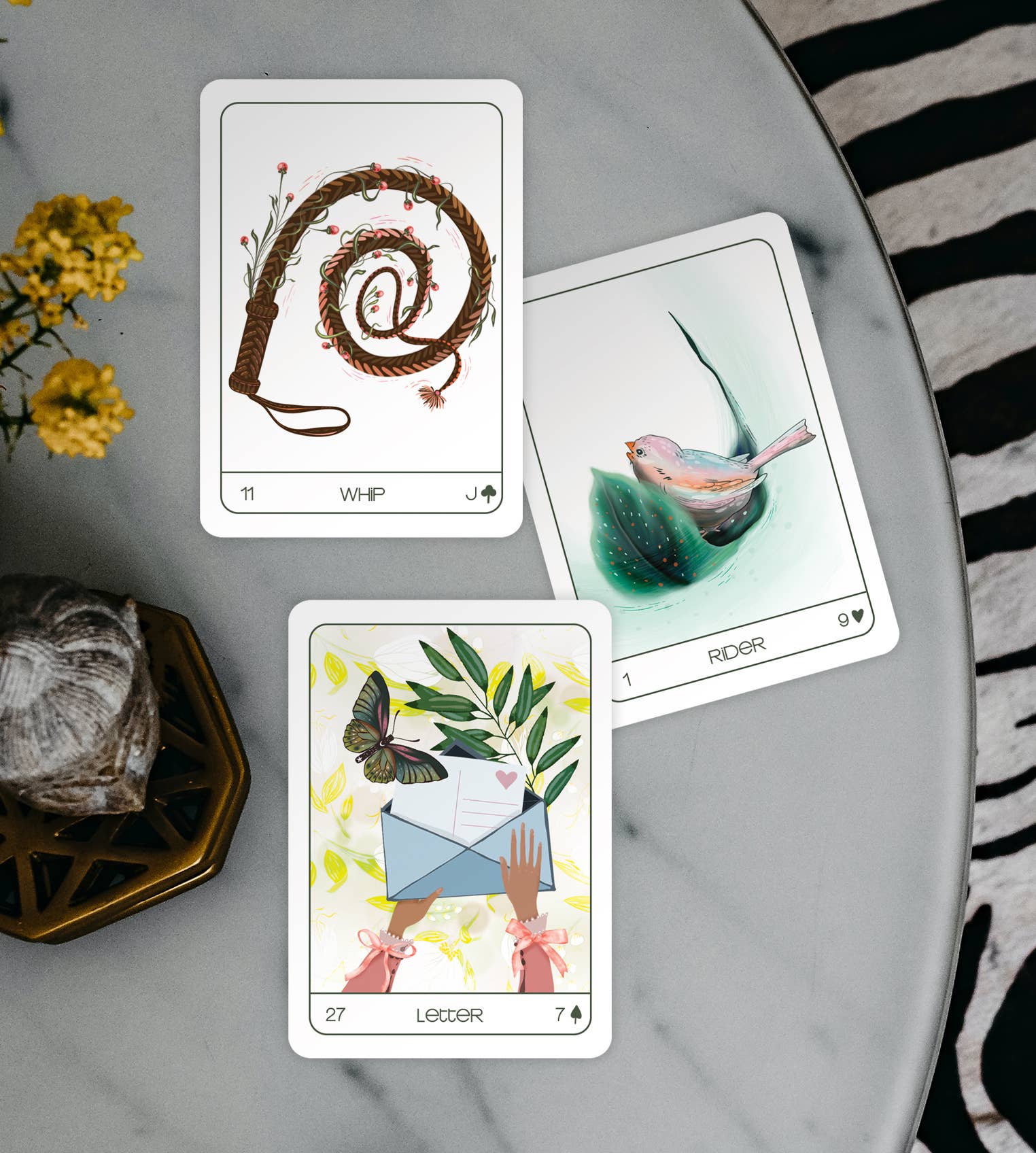 BOUCHETTE & CO. LLC - Wholesale Tarot Cards - TERRA LENORMAND 2ND EDITION3