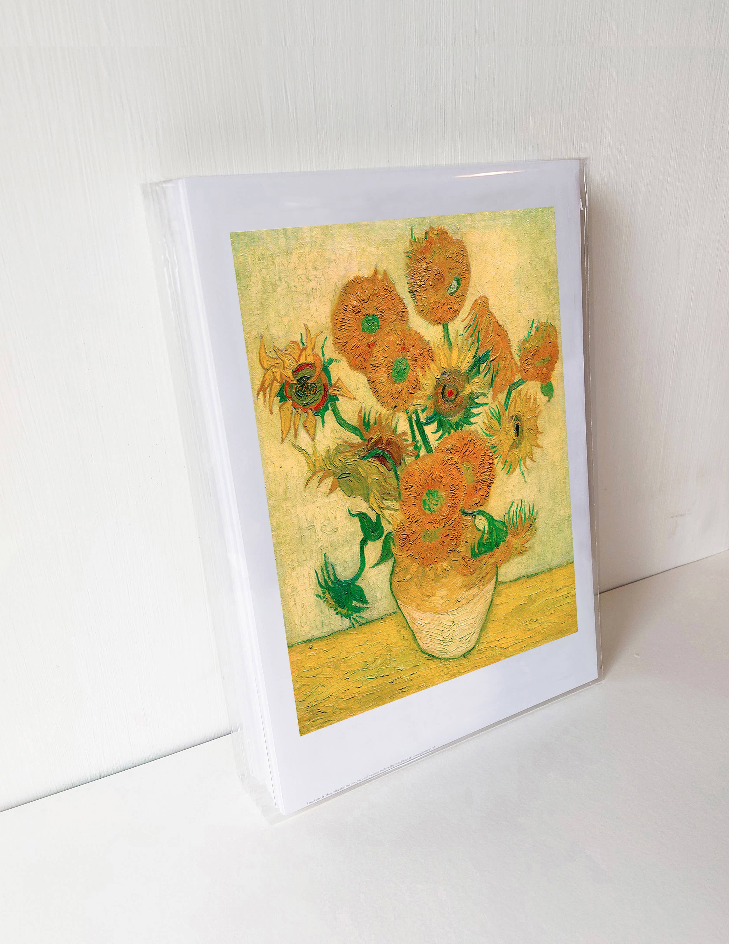 Go To Design - Wholesale Art Print - Fine art print Sunflowers Van Gogh unframed wall art1