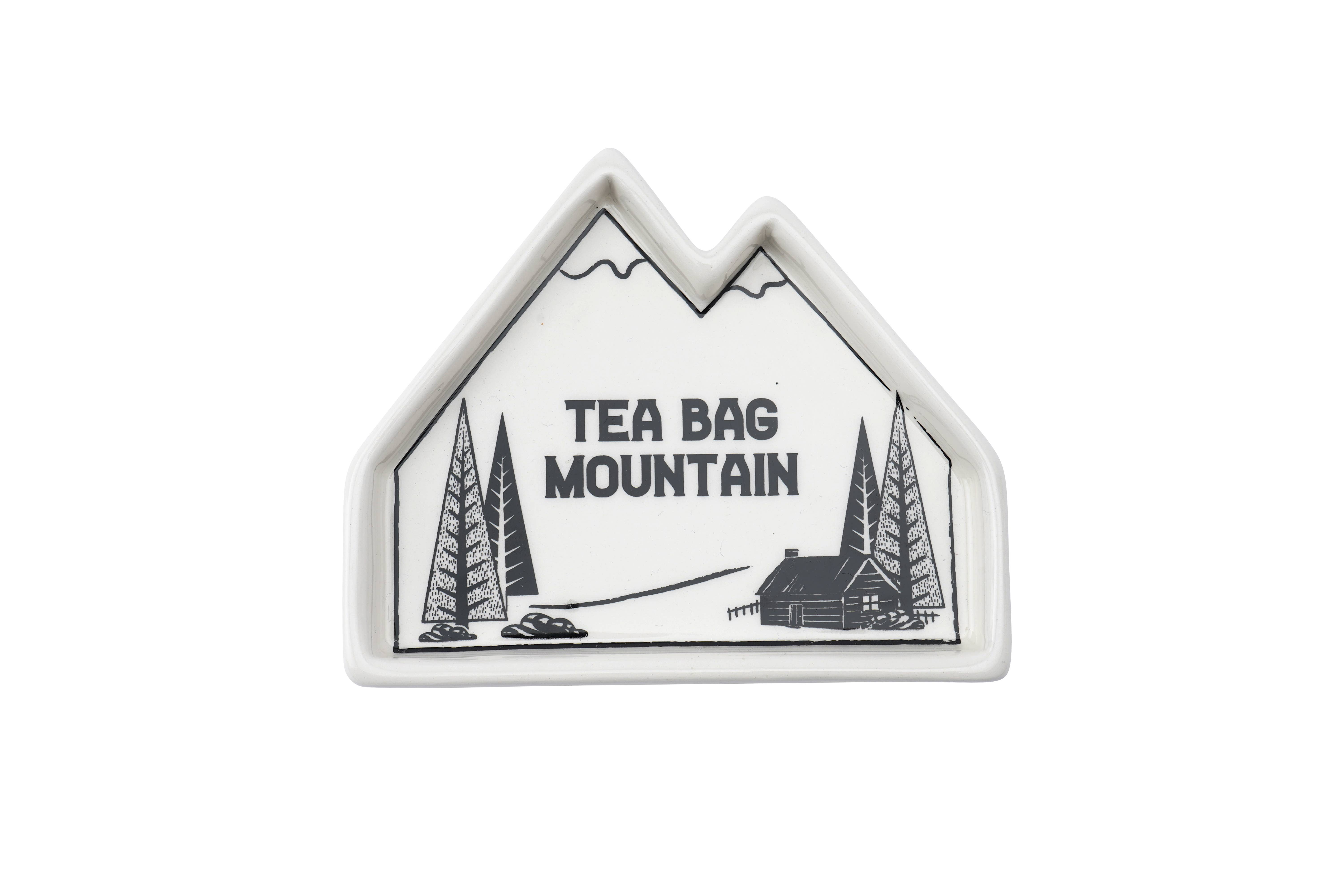 CGB Giftware – wholesale Decorative plate/dish/bowl – Great British Tea Co. 'Tea Bag Mountain' Dish in Gift Box5