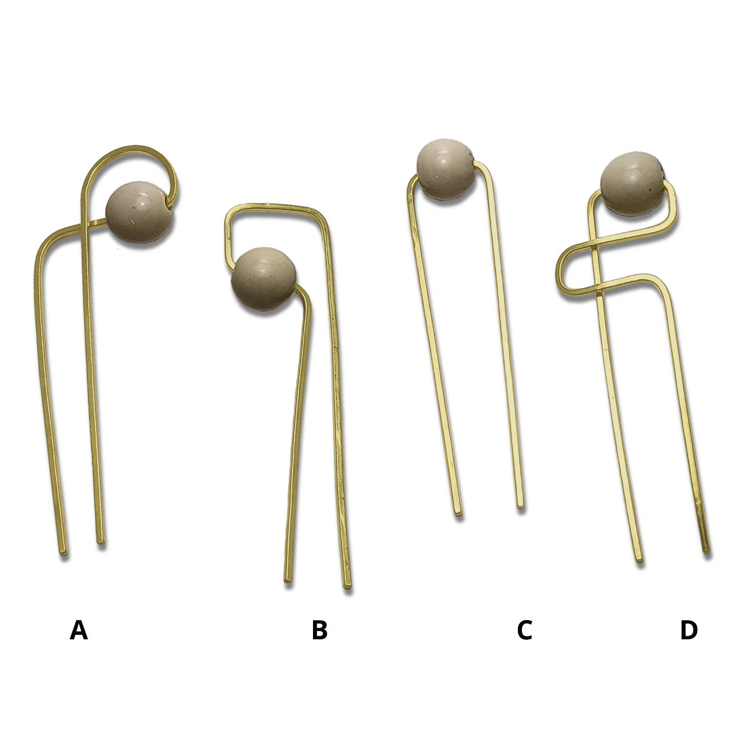 PeLo Modern Hair - Vendita all'ingrosso Forcine per capelli - Gumball - Forchette per capelli in ottone4