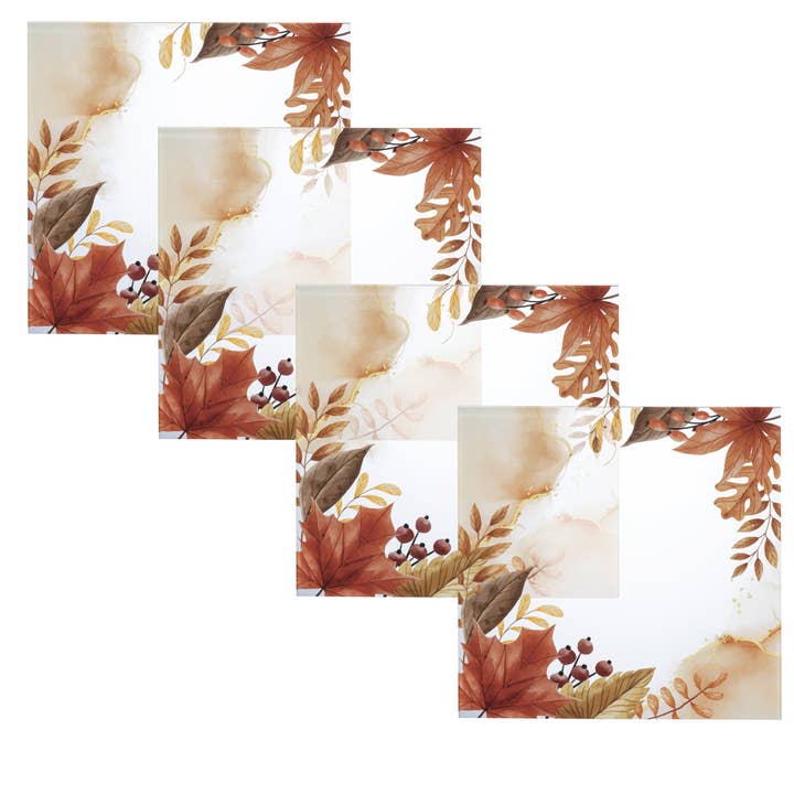 Autumn Chargers for wholesale by Waterdale Collection