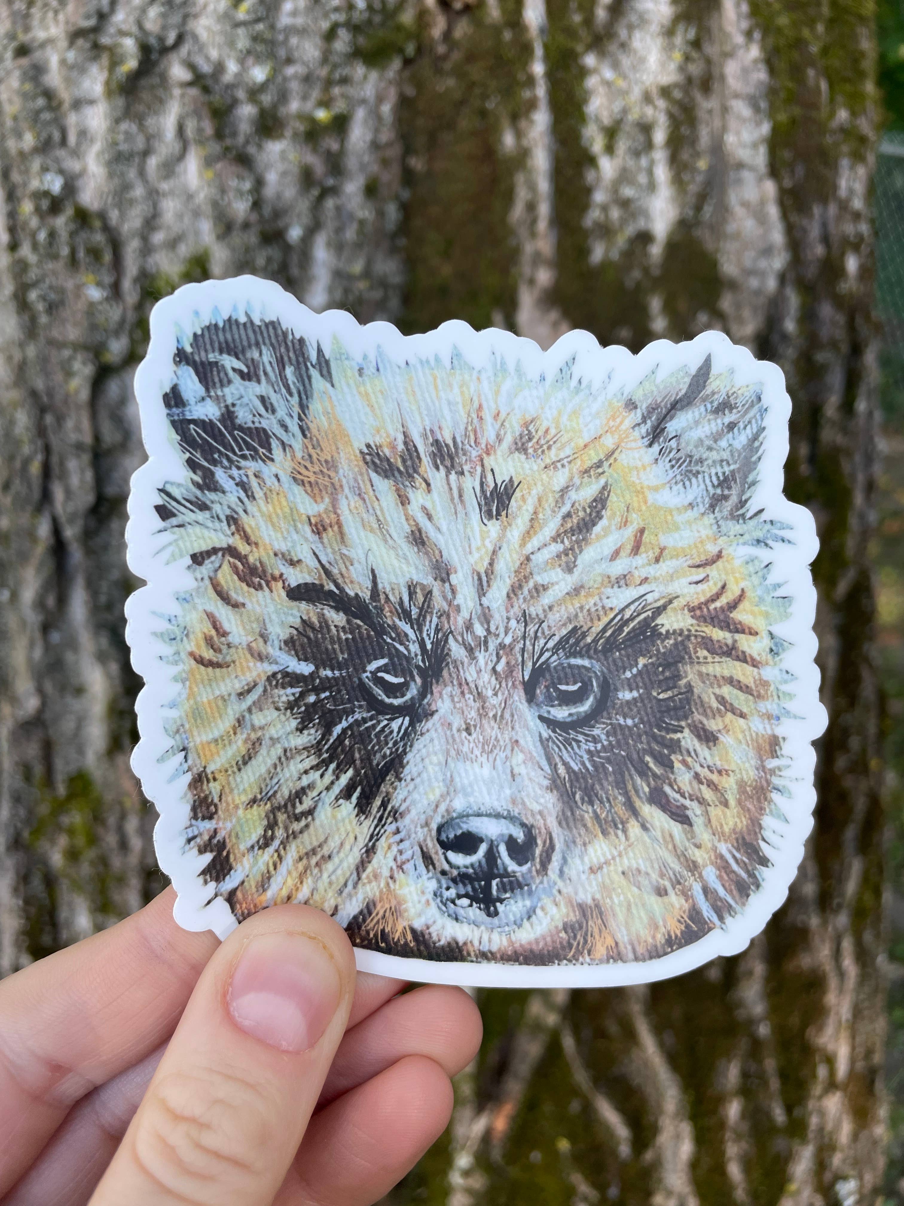 Willough Designs - Wholesale Sticker - Kodiak Bear Sticker3