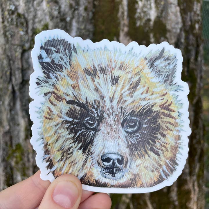 Willough Designs - Wholesale Sticker - Kodiak Bear Sticker3