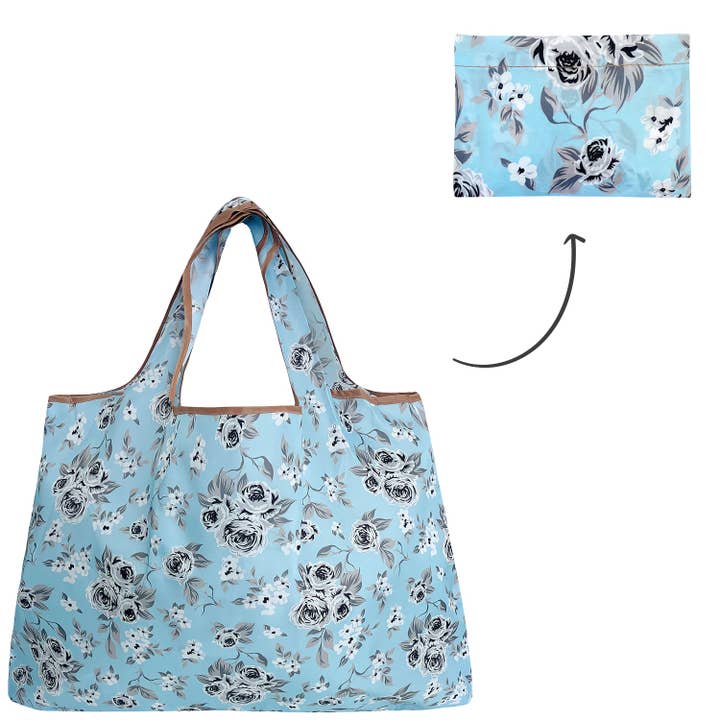 Wrapables.com - Vente Sacs de course/à provisions - Grand sac à provisions réutilisable en nylon écologique Wrapables60