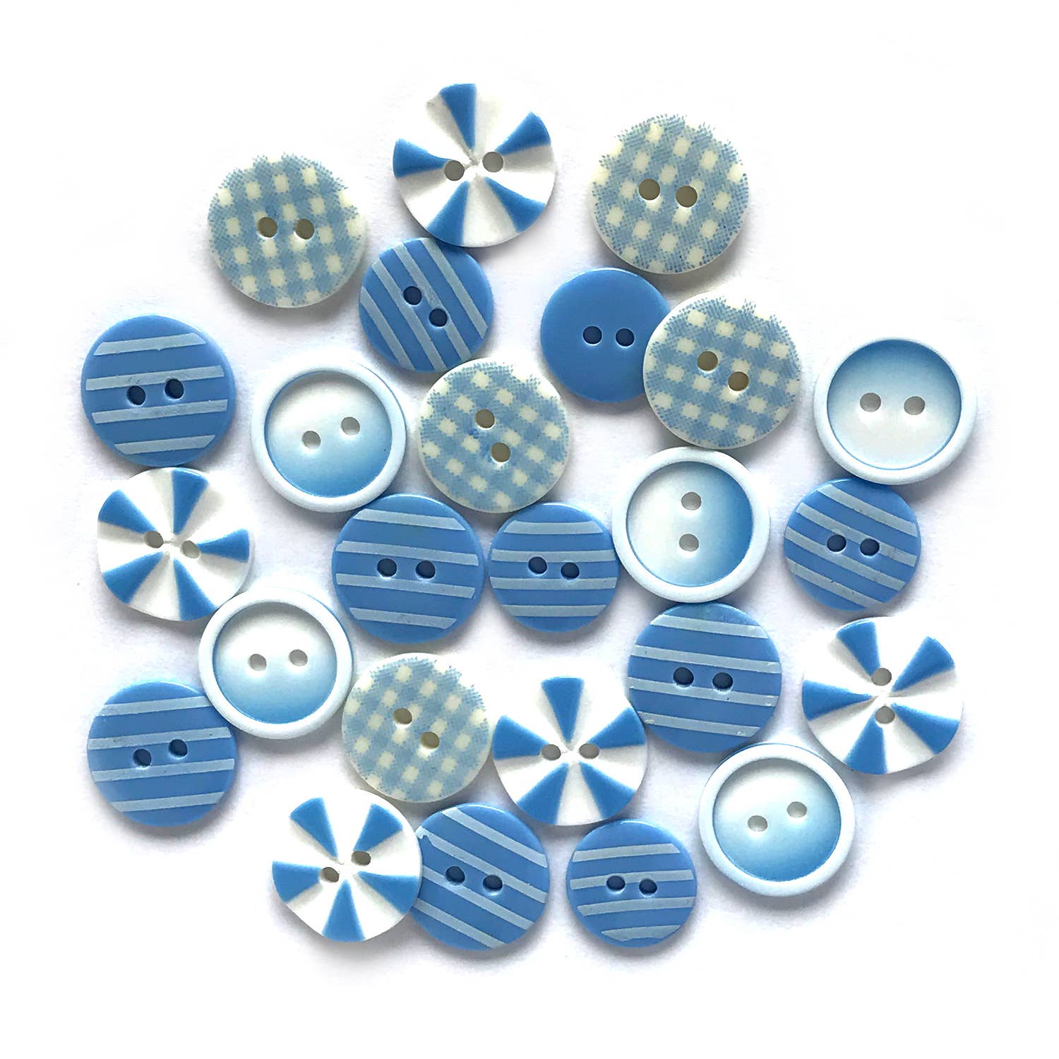 Buttons Galore & More - Wholesale Sewing Button/Snap - Blues Medley Fancy Buttons0