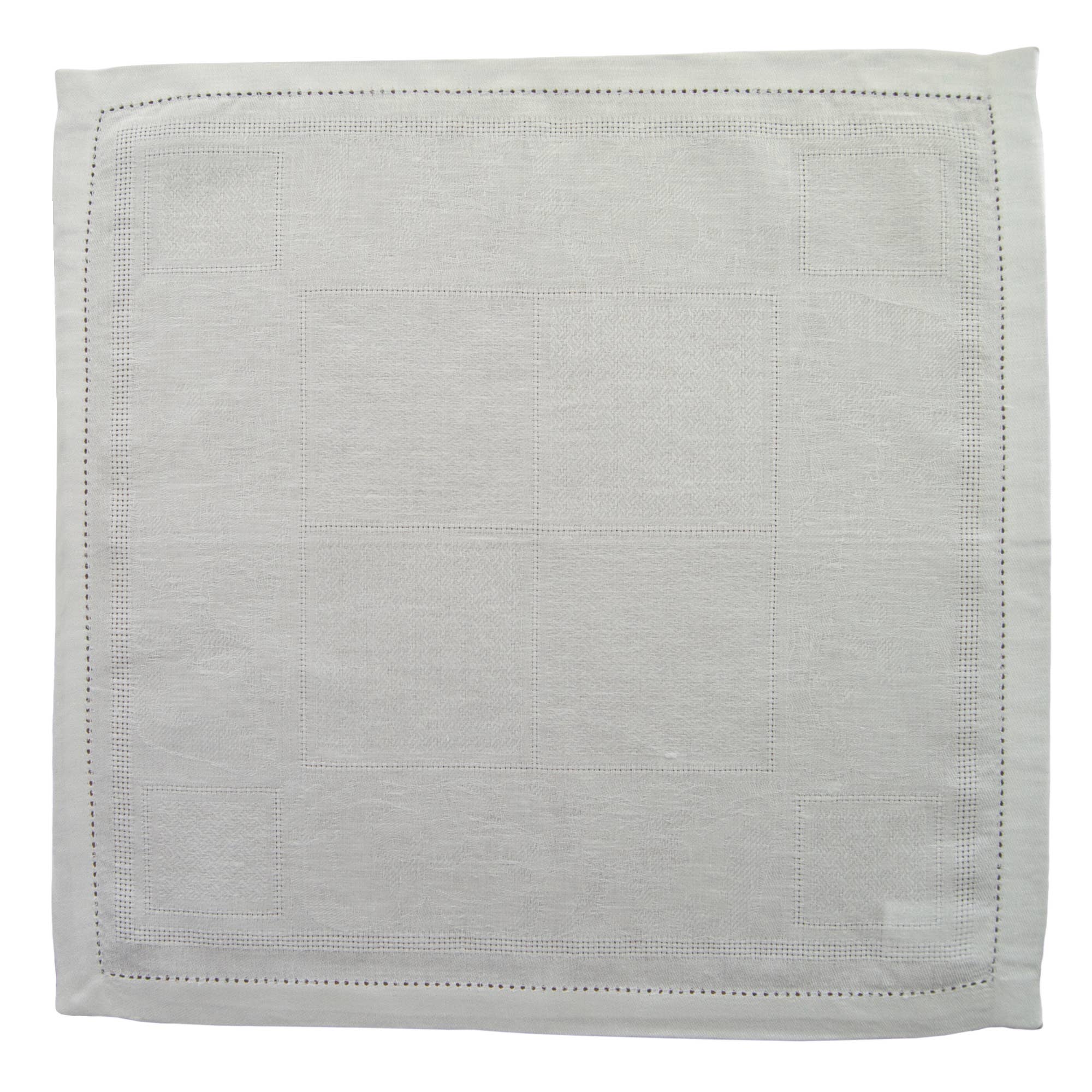 Nordlinen – Engroshandel Middags- og stofserviet – Fruits hør- og bomuldslærredserviet med jacquard og hålsöm0