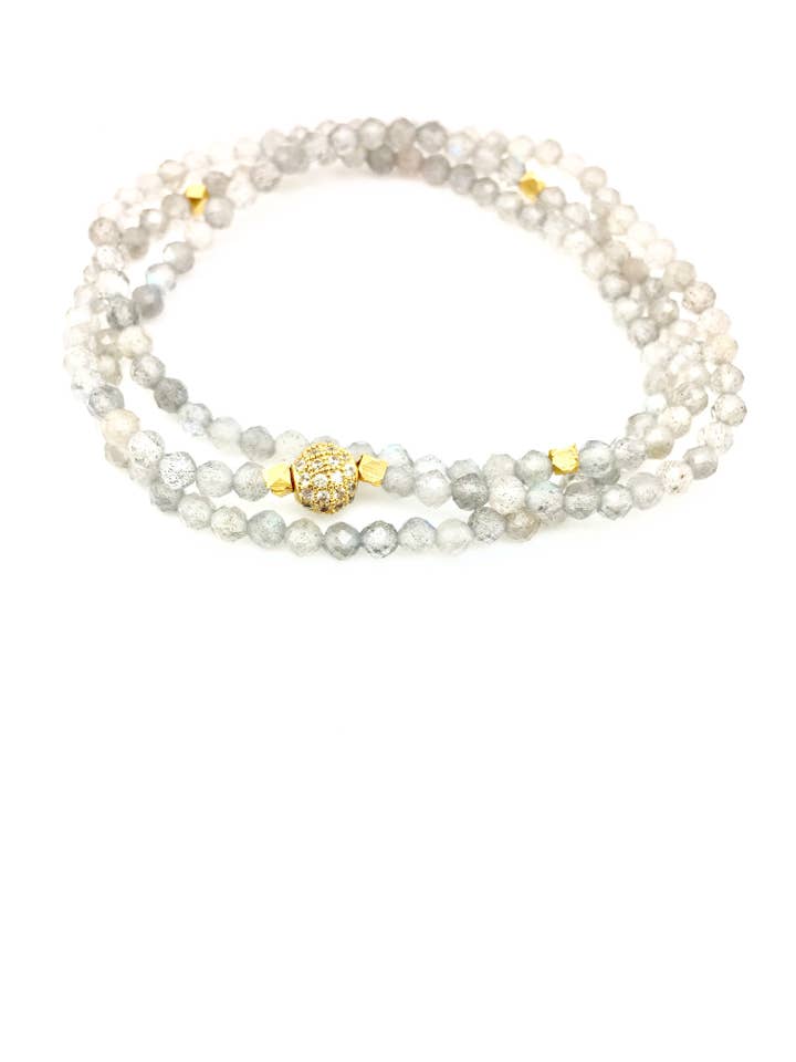 Triple Wrap - labradorite for wholesale by In2 design