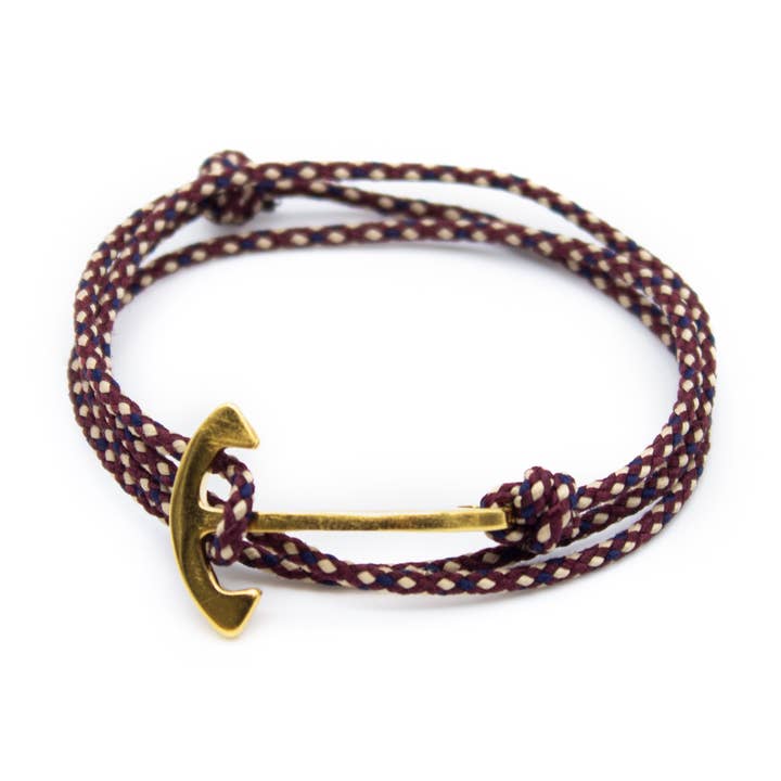 Titanic Bracelet with Gold Anchor for wholesale by Stolen Riches