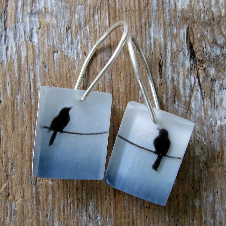 Fernworks - Wholesale Dangle Earrings - Birds Earrings0