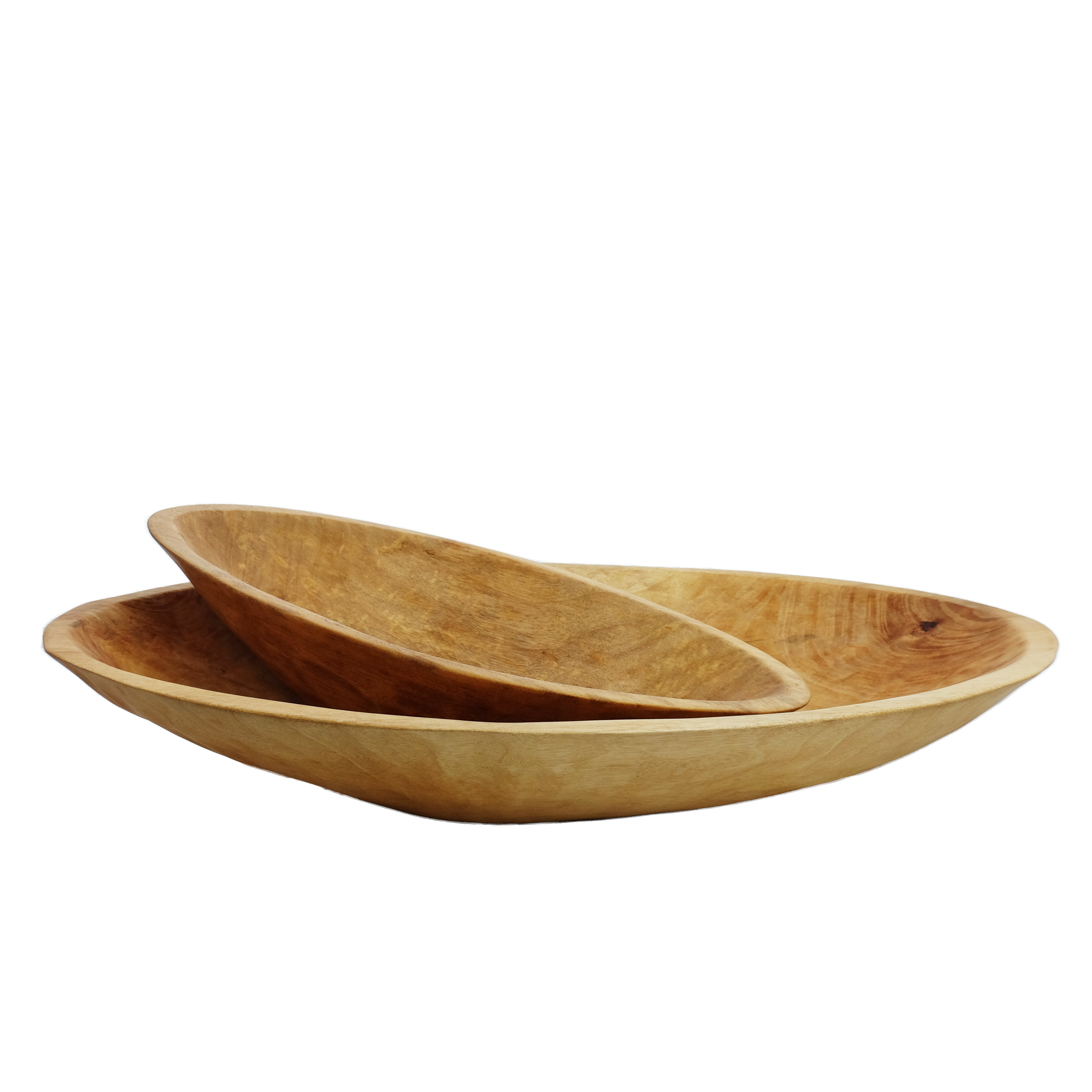 Sobremesa - Wholesale Decorative Plate/Dish/Bowl - 19" Oval Wood Bowl for Salad, Wooden Bowl5