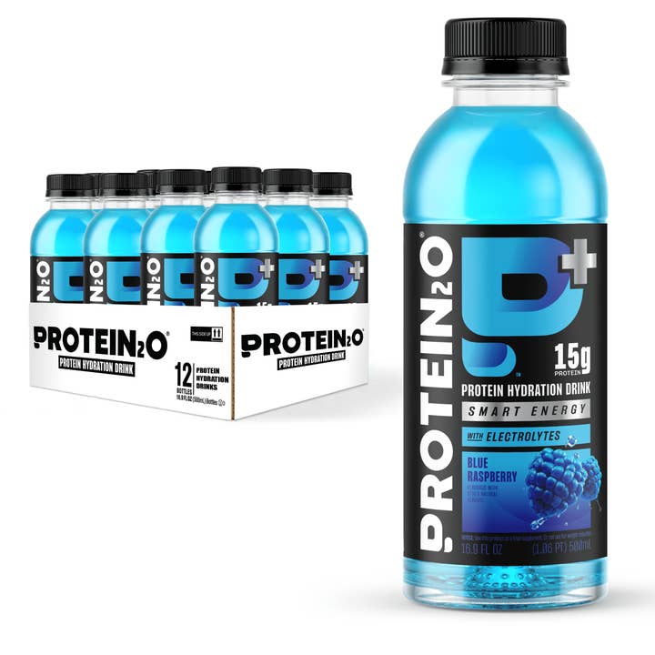 PROTEIN2O DRYCK -15G PROTEIN- 12/16,9OZ BLÅBÄR HALLON för wholesale av L&F Universal Goods