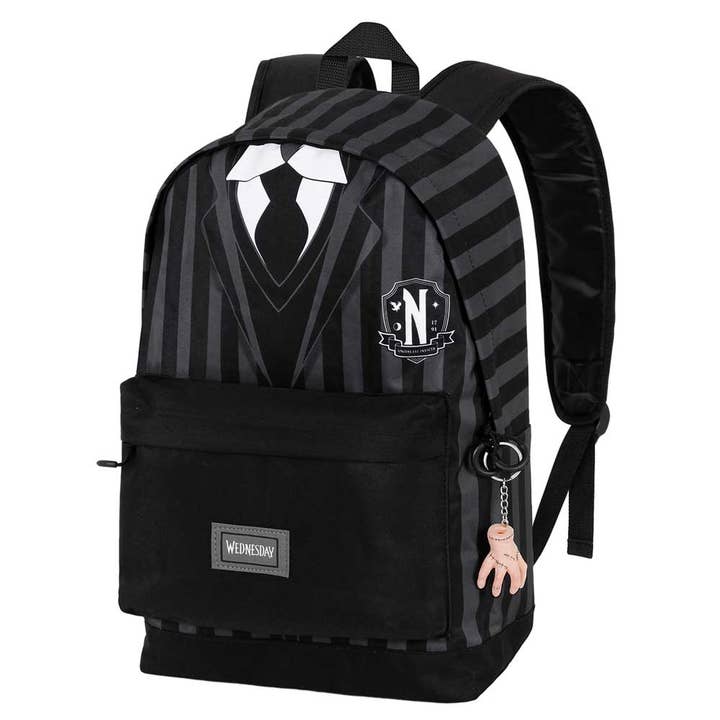 KARACTERMANIA - Wholesale Backpack - Unisex - Wednesday Uniform-FAN HS Backpack 2.0, Black