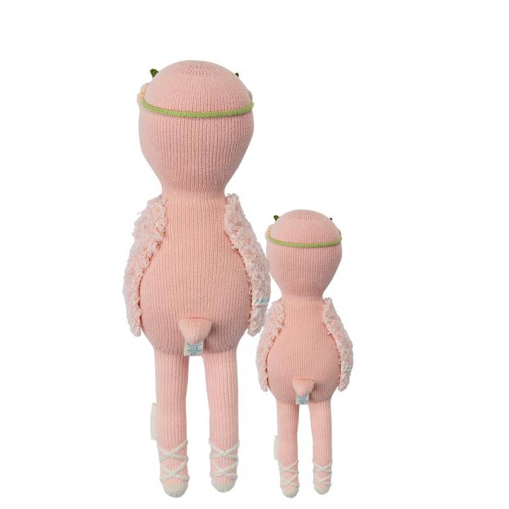 cuddle+kind - Wholesale Doll - Kids - Penelope the flamingo, gives 10 meals1