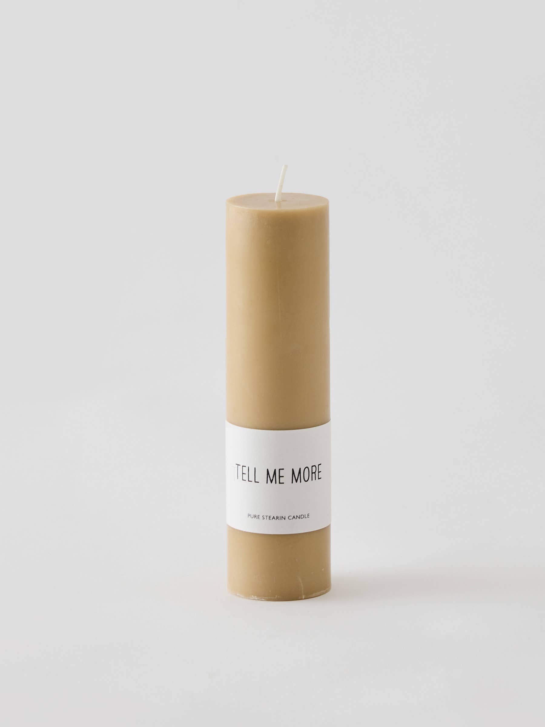 Tell Me More - Wholesale Pillar Candle - Stearin candle Luna - M 40x150mm4