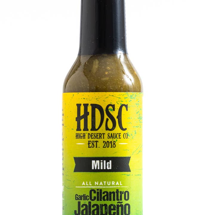 High Desert Sauce Co - Wholesale Hot sauce - Garlic Cilantro Jalapeno