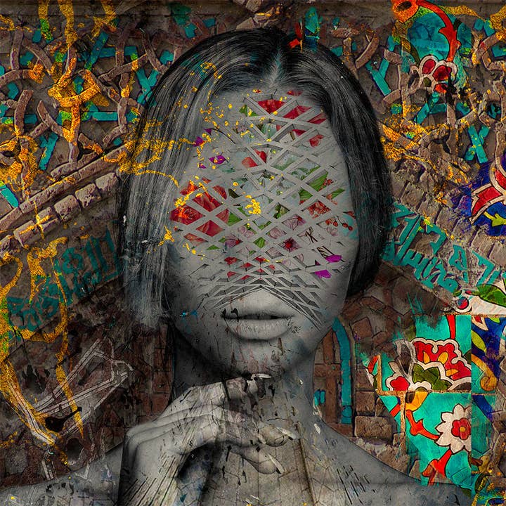 Artorang - Wholesale Art Print - Persian Girl and Persian Culture Canvas Art | Persian Wall Art Canvas Art | Persian Home Decor | Arabic Art | Persian Pattern2