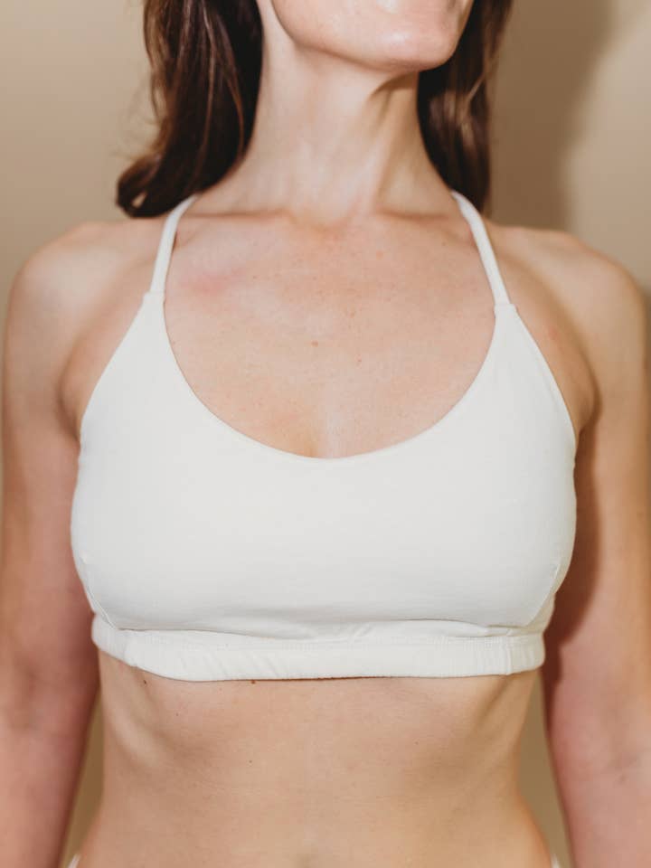 Q for Quinn - Wholesale Bralette - Women's - Women's Criss-Cross Bralette - 100% Organic Cotton10