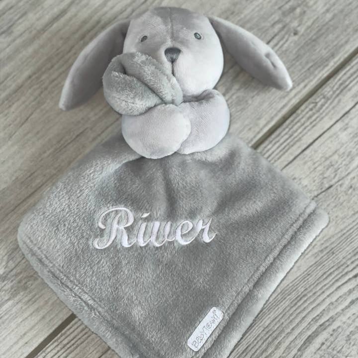 Babies Personalised Bunny Comforter for wholesale by Lulabay