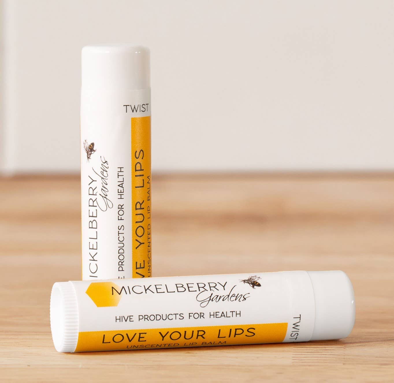 Mickelberry Gardens - Wholesale Lip Balm - Love Your Lips Balm (Regular or Tinted) — raw, clean beauty
