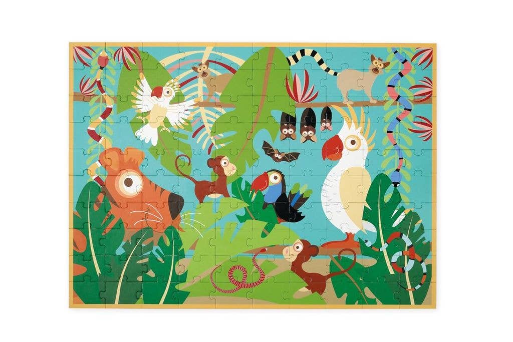DAM - Vente Puzzle – enfant - Scratch - Puzzle JUNGLE 100 pièces3