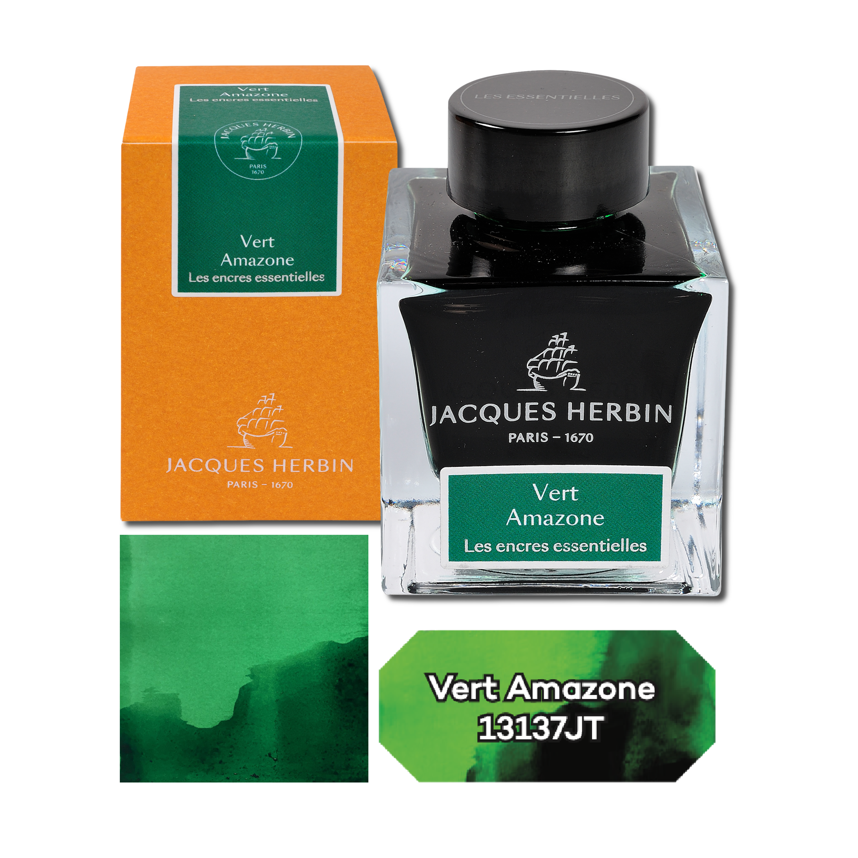 Exaclair - Wholesale Ink Pad - Jacques Herbin Essentials Ink - 50ml1