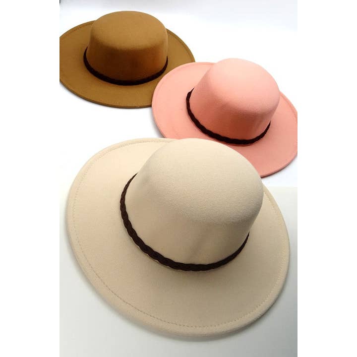 JOSSLYN by wall to wall - Vente Chapeau en feutre - femme - CHAPEAU FEDORA À COURONNE RONDE | 40HW3077