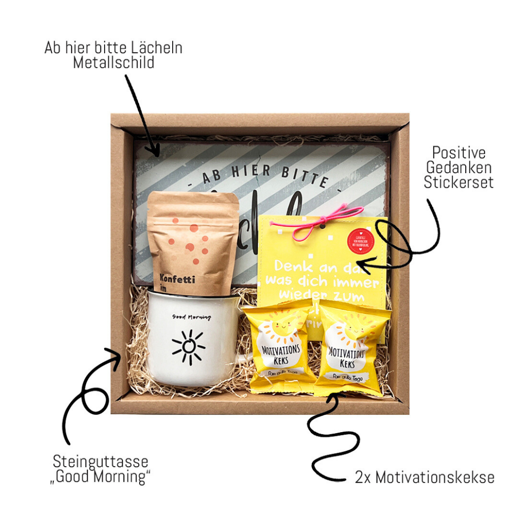 Wunderle GmbH - Wholesale Geschenkdoosje - Good Mood cadeaupakket1