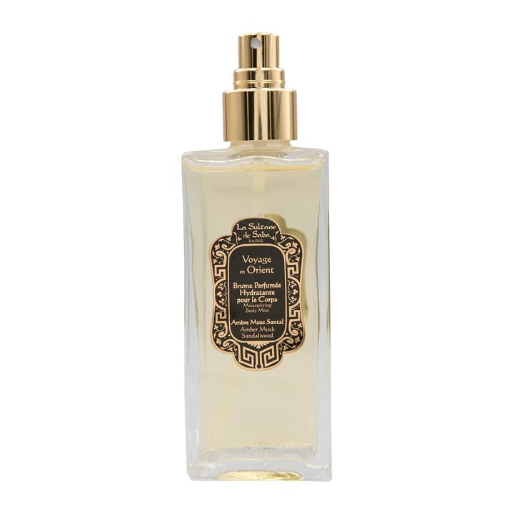 Body Mist – Amber, Musk & Sandalwood – Journey to the Orient for wholesale by La Sultane de Saba Canada