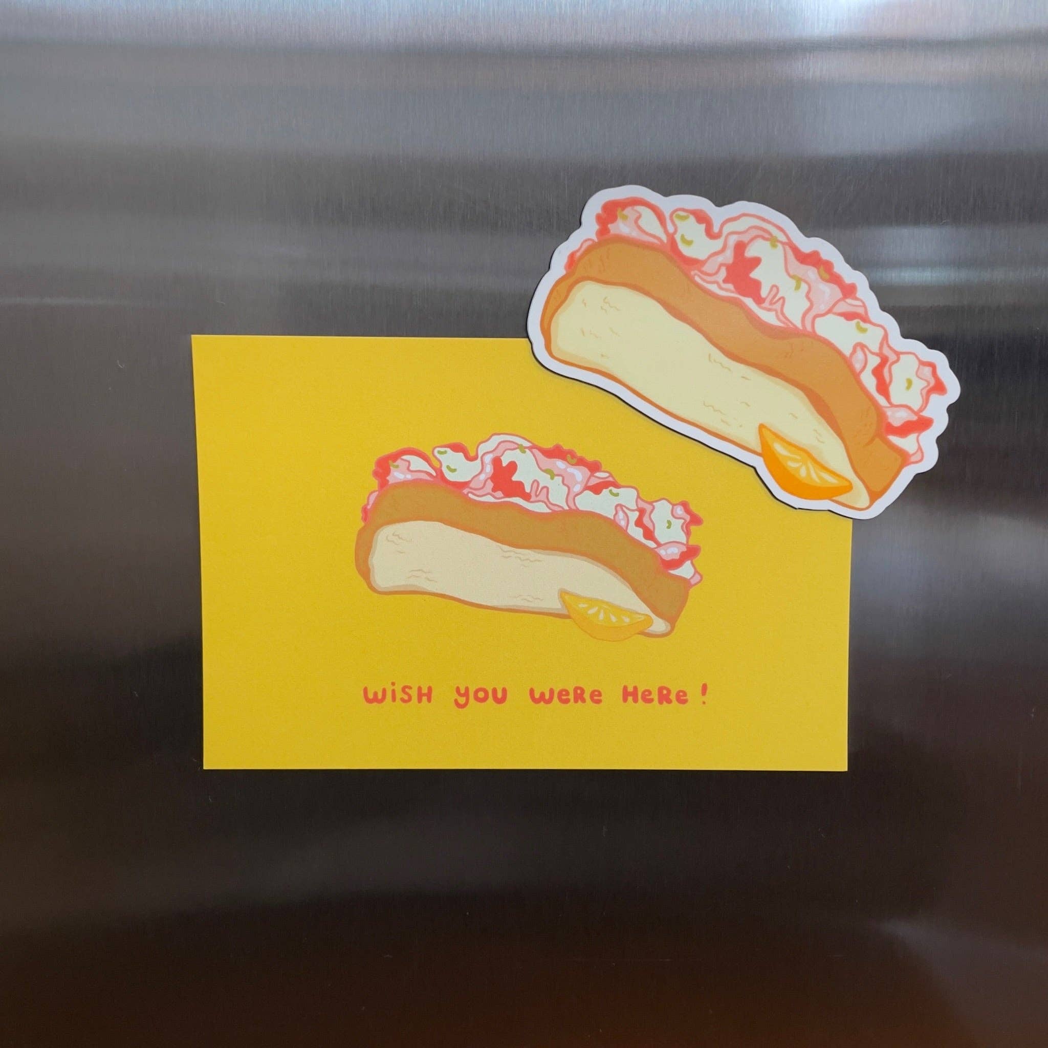 Little Something Co. - Wholesale Magnet - Lobster Roll Magnet1