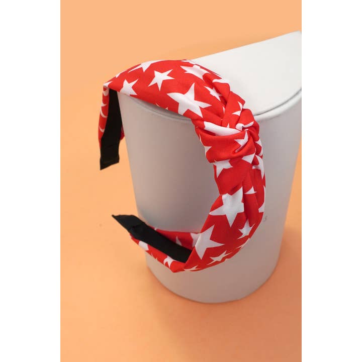 JOSSLYN by wall to wall – Großhandel Fashion-Stirnband – Damen – 4. JULI USA STREIFEN STERN FLAGGE STIRNBAND | 40HB1631