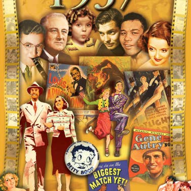 Flickback - Wholesale Birthday Card - 1937 Flickback DVD Video Greeting Card: Birthday or Anniversary Gift2