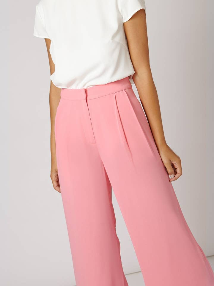 Ensemble Veste Bibi + Pantalon Libi Rose Flamant · Iconiques · pour la vente par Bruna