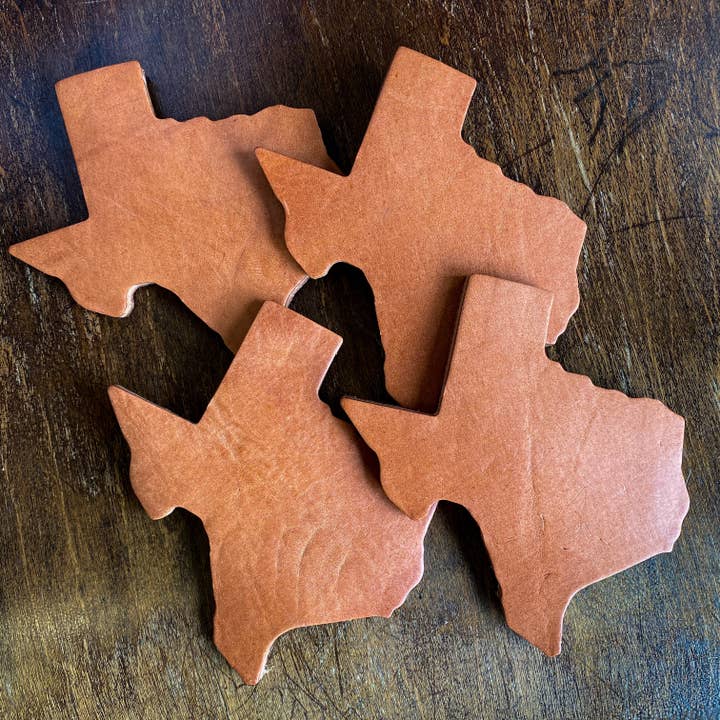 Odin Leather Goods - Wholesale Coasters - Texas Coaster