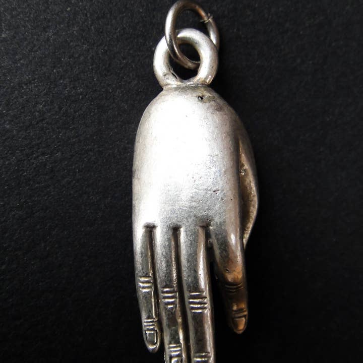 Tika - Wholesale Individual Charm/Pendant - Brass Deity Pendant- Buddha Hand1